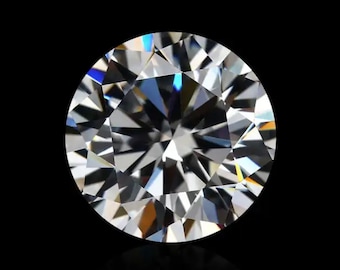 Cubic Zirconia Round Faceted White Color CZ 4A Loose Gemstones for Luxury Jewelry Makings (0.7mm - 10mm)
