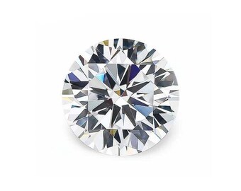 Cubic Zirconia Round Faceted White Color CZ AAA Loose Gemstones for Luxury Jewelry Makings (0.7mm - 12mm)