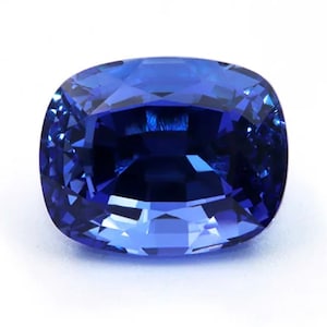 Lab Created Blue Sapphire Corundum Elongated Cushion Faceted AAA Loose Gemstones for Jewelry Makings, September Birthstones(5x3mm - 18x13mm)