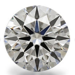 Cubic Zirconia Hearts & Arrows Round Faceted White Color CZ 6A Loose Gemstones for Luxury Jewelry Makings, Top Quality (0.7mm - 15mm)