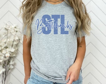 Maillot de football St. Louis Battlehawks, T-shirt de football, T-shirt de football