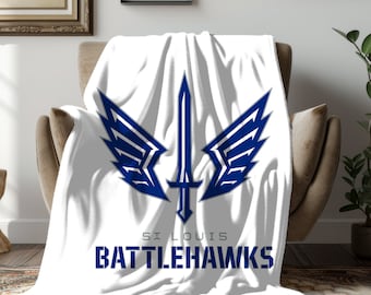 en peluche Battlehawks | Couverture de football | Disponible en 3 tailles !