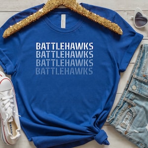 Battlehawk Tee: Perfect for Game Day! Battlehawks Football