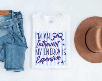 Sarcastic Coquette Quote T-Shirt | Introvert Shirt