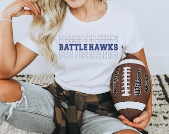 Maillot de football Battlehawks | T-shirt de sport Battlehawks