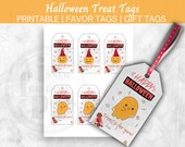 HALLOWEEN GIFT TAGS | Trick or Treat Tags | Halloween Favor Bag Tags