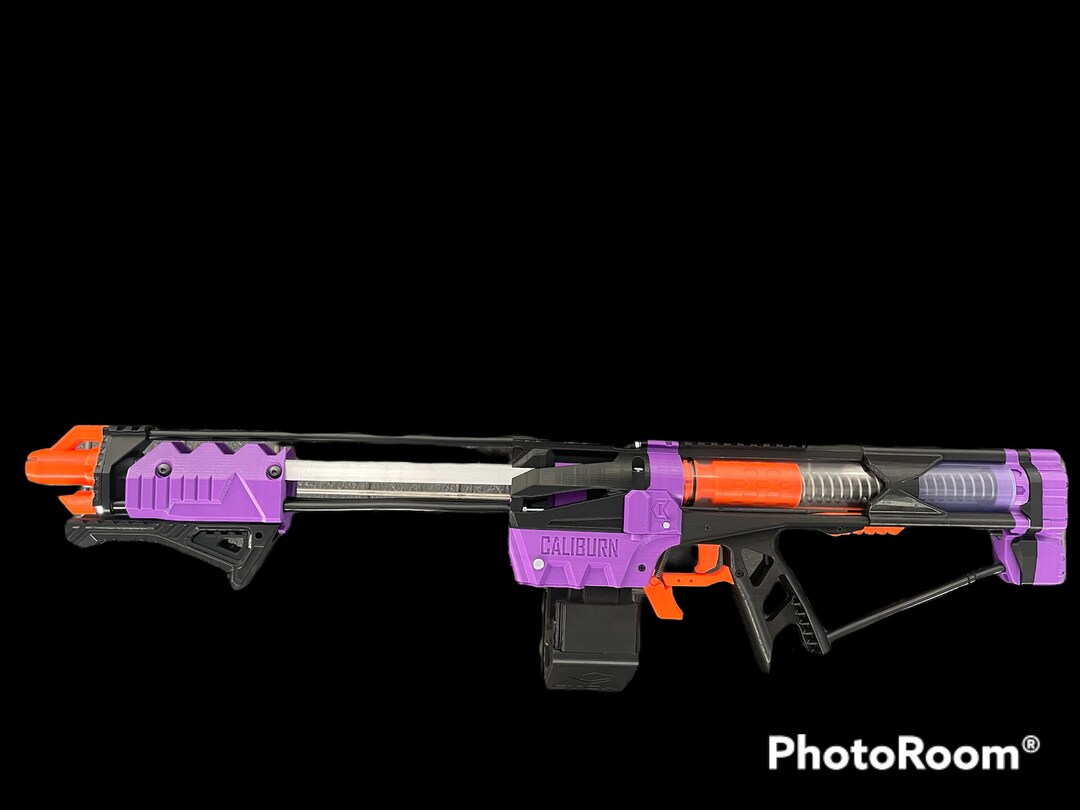 CALIBURN NERF BLASTER C4 Etsy
