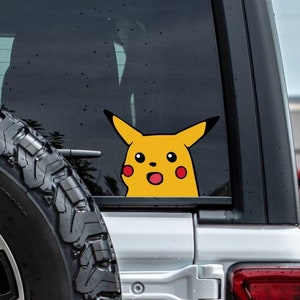 Pikachu Running Sticker | Waterproof Vinyl Decal | 3in