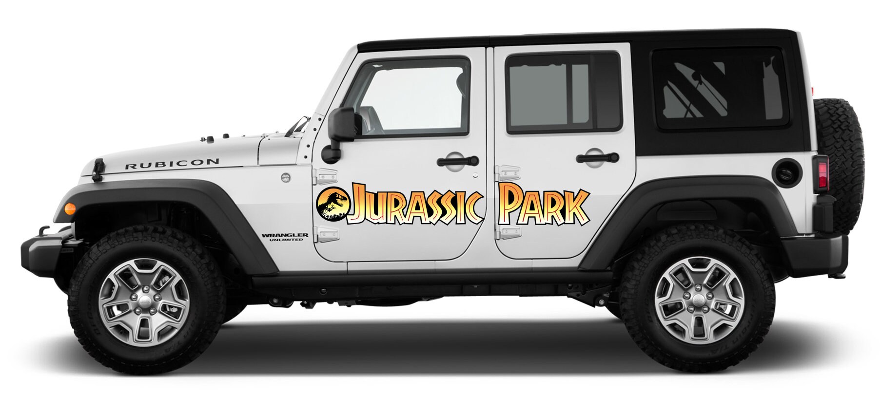 Jurassic park car decal deals