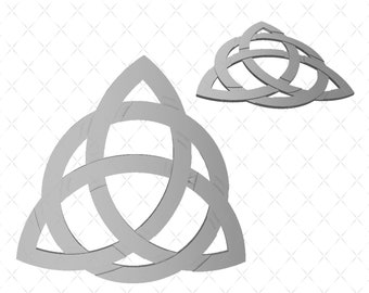 ケルトノット、STL ファイル、3D 印刷可能なモデル、3D 印刷用の STL ファイル、ケルトノット 3D 装飾、3D 印刷されたホーム装飾、ケルトノット STL