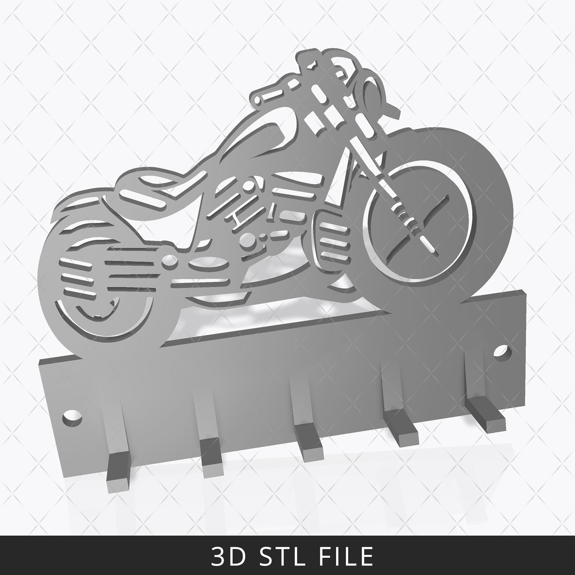 Datei STL 4MFoundry modifiziertes Motorrad-Kotflügel vorne・Modell für  3D-Druck zum herunterladen・Cults
