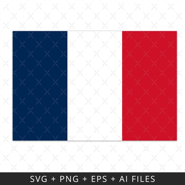 Flag Of France SVG Cut File, France Flag SVG, Flag Of France, Flag Of France Cut Files, Cameo Cut File, Cricut Cut File, France Flag Vector