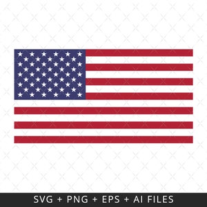 米国旗 SVG カット ファイル、アメリカ国旗 SVG、米国旗、7 月 4 日カット ファイル、Cameo カット ファイル、Cricut カット ファイル、アメリカ国旗ベクター