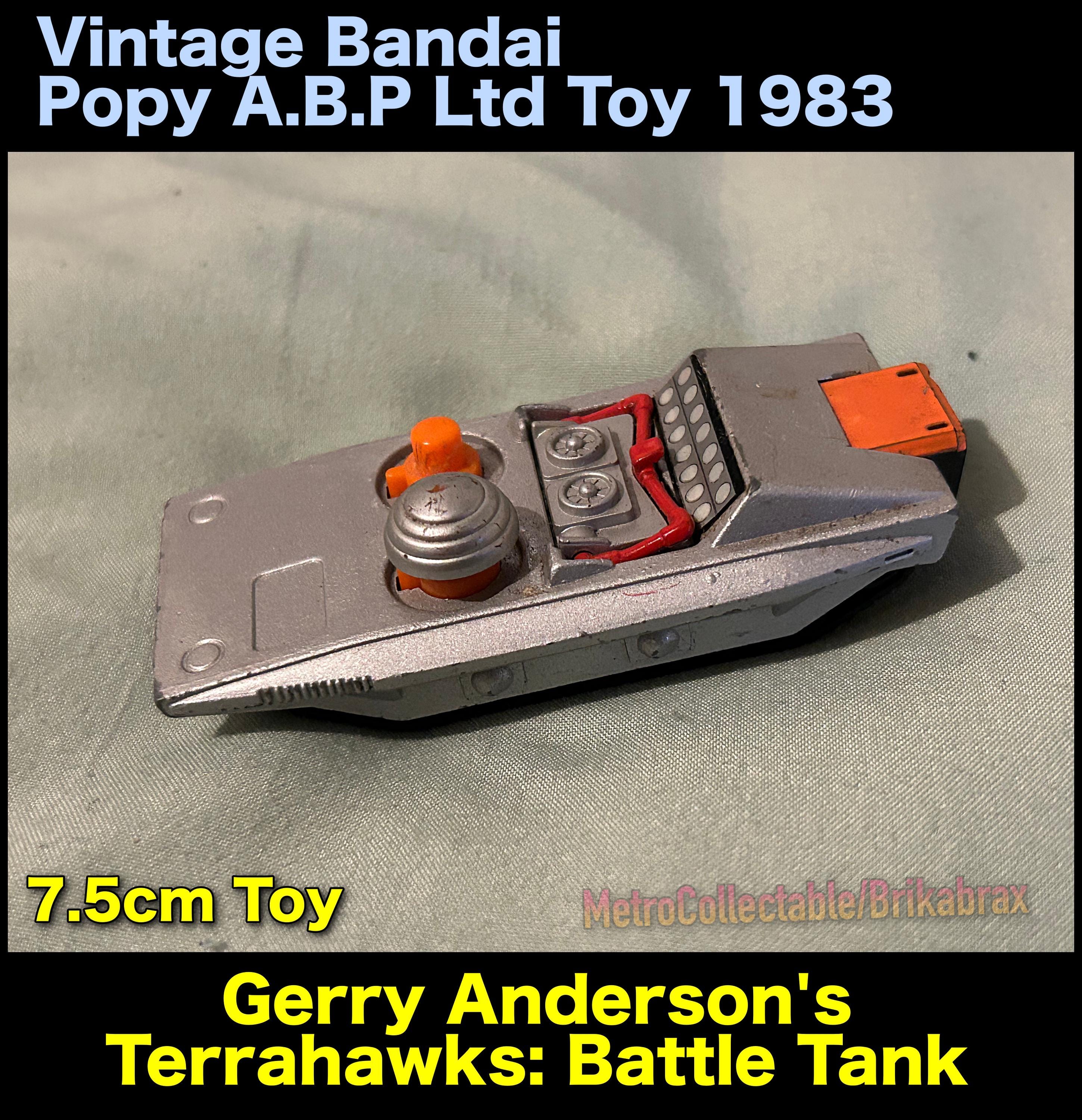 Vintage Bandai Popy A.B.P. Ltd: Terrahawks Zeroid Battle