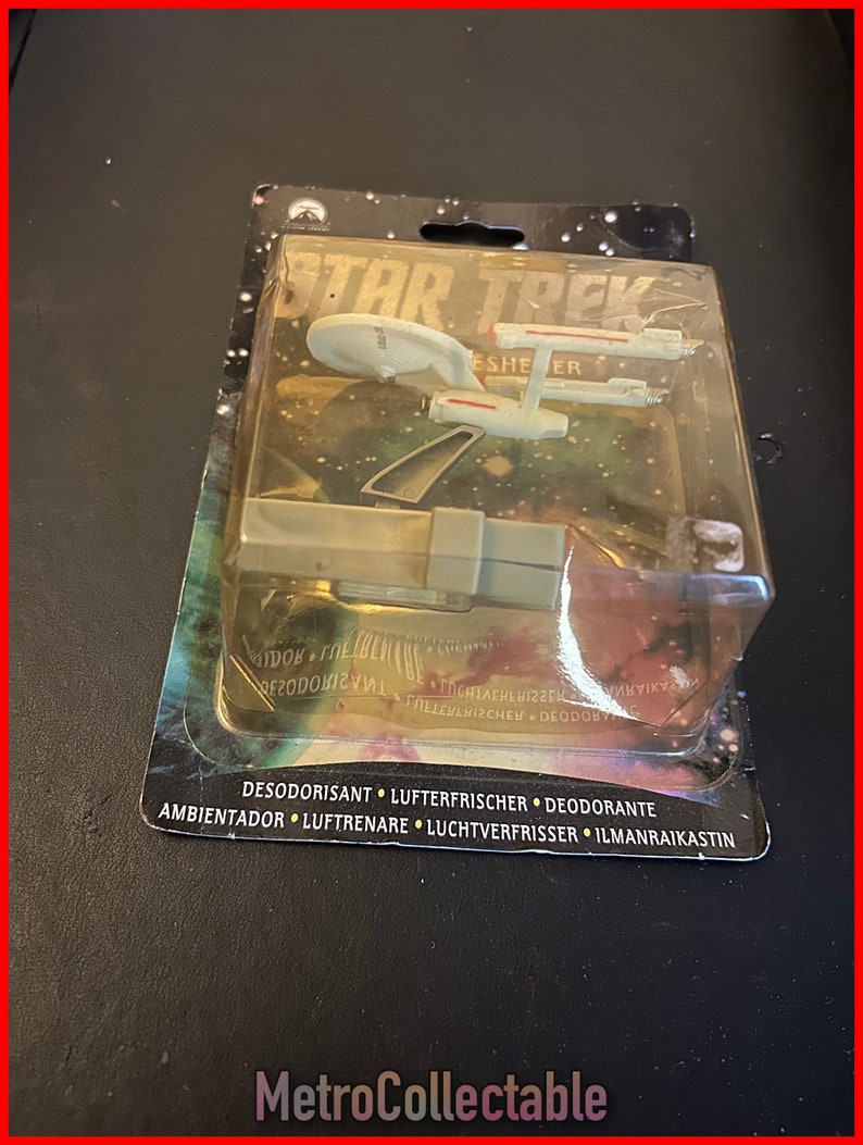 Star Trek USS Enterprise NCC 1701 Spaceship Car Air Freshener damaged