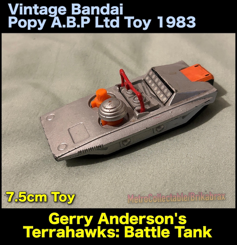 Jouet Vintage MR-23 Missile Tank Robo – Gobots Blaster – Popy Bandai 1983 – Boîte Japonaise