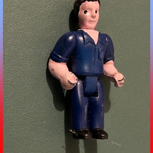 Custom Made Kit Bash Michael Myers Miniature 2" Figure (Sold Damaged - Requires Repair) Horror Figure - Fan Made Item