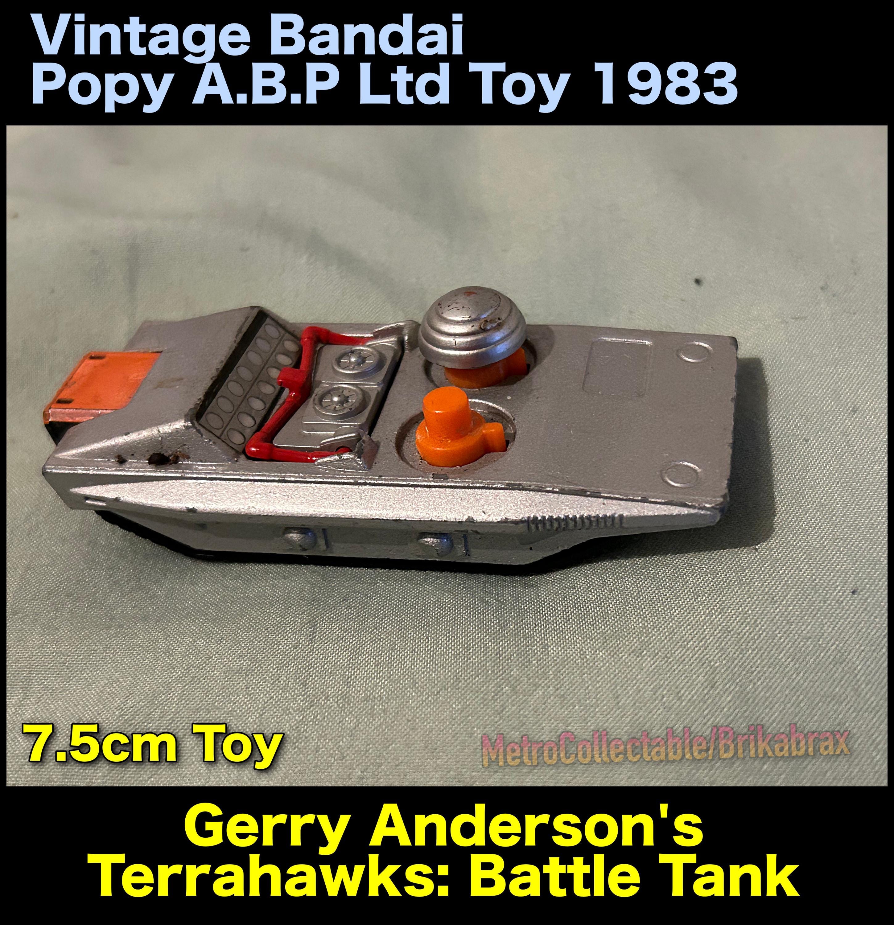 Vintage Bandai Popy A.B.P. Ltd: Terrahawks Zeroid Battle