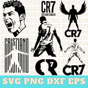 Cristiano Ronaldo Svg, Cr7 Svg, Ronaldo Svg, Cristiano Ronaldo Goat, Football Svg, Soccer Svg, Ronaldo Png, Goat Svg, Ronaldo Silhouette