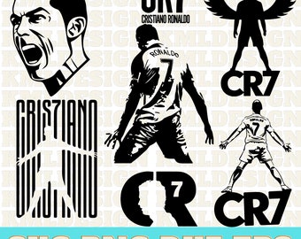 Cristiano Ronaldo Svg, Cr7 Svg, Ronaldo Svg, Cristiano Ronaldo Goat, Football Svg, Soccer Svg, Ronaldo Png, Goat Svg, Ronaldo Silhouette