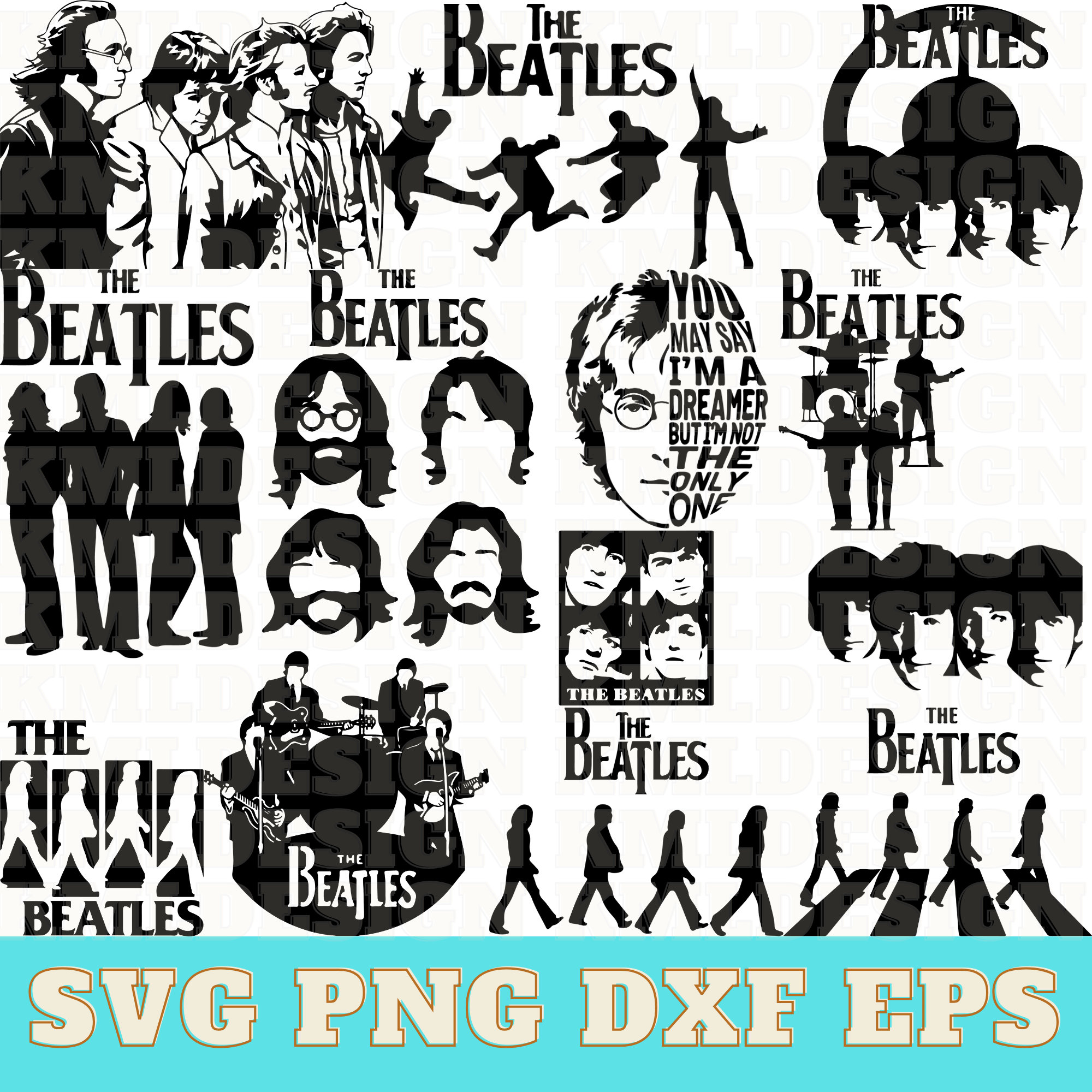 The Beatles forever サインポスター The Beatles forever サインポスター