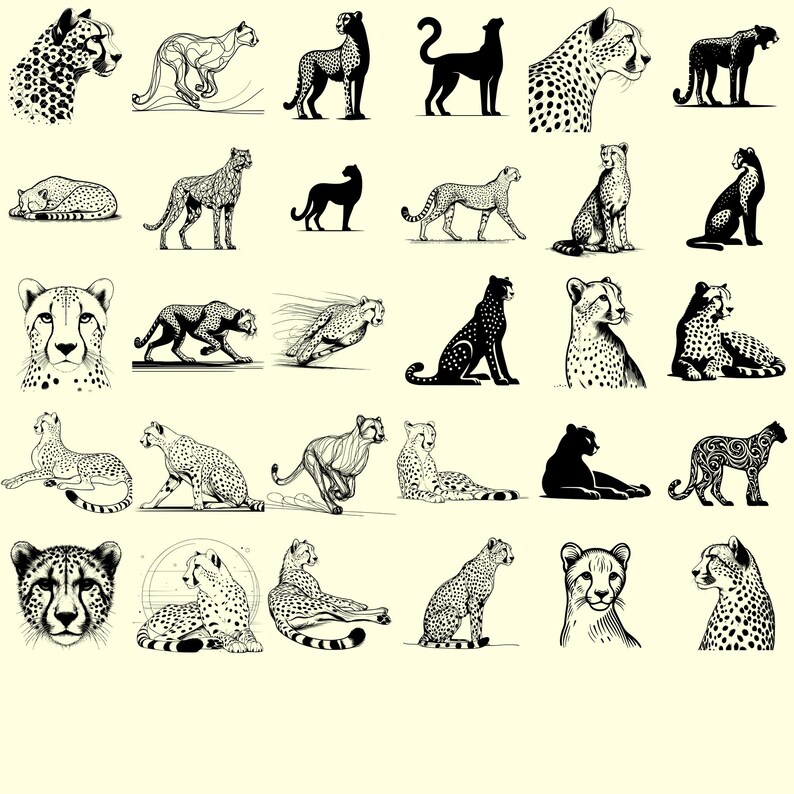 Includes SVG, PNG, EPS, and DXF Formats
Fully compatible with Cricut, Silhouette, and other cutting machines. Perfect for vinyl projects, digital printing, and custom wildlife art.