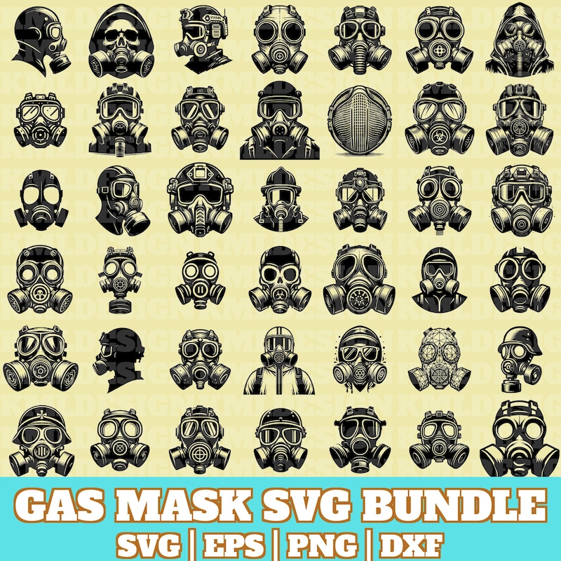 Gas Mask Apocalyptic Art - Etsy