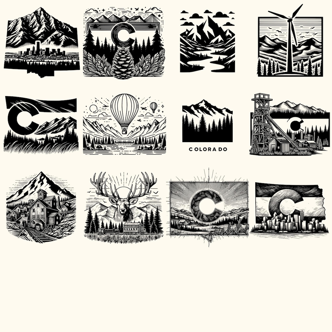 Colorado State Svg Bundle, Colorado State Vector, Colorado State ...