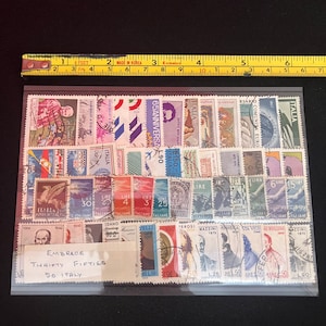 50 x verzamelpostzegelassortiment - ITALI