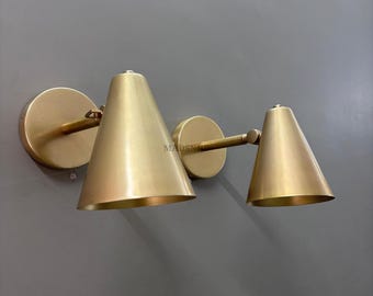 Pair of 2 Modern Home Lighting Fixture Unique Lighting for Your Walls Elegant Wall Sconce Custom Wall Sconce Vintage-Inspired Wall Sconce
