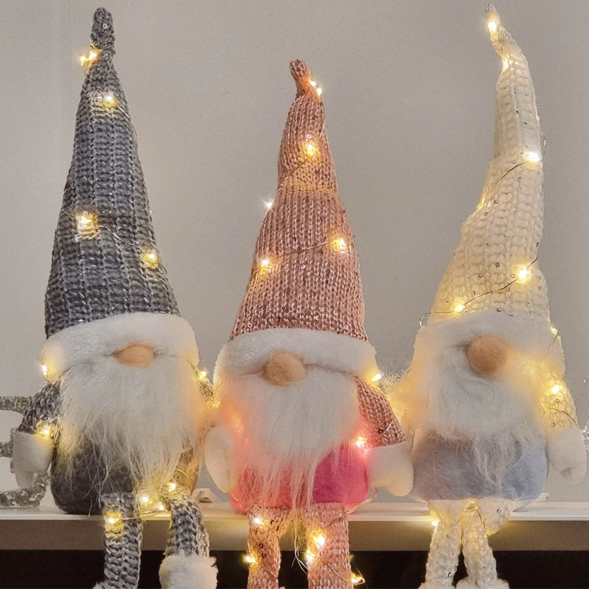 1pc Christmas Faceless Gnome Kitchen Runner Rug Non Slip Rugs