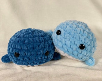 crochet whale