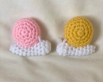crochet snail