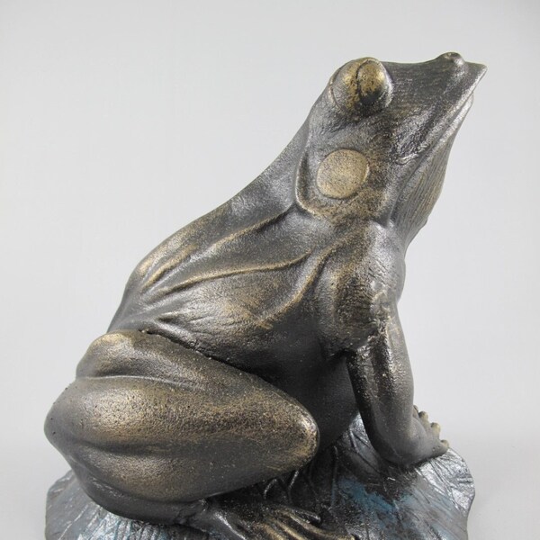 Large Frog Statue Etsy