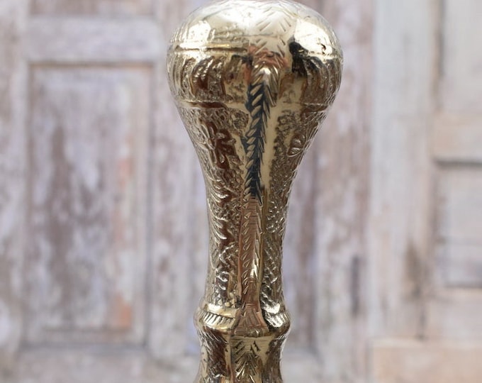 Classic Elegant Walking Stick - Aluminum and Wooden Walking Stick - Gift for Grandfather - Wooden Cane - Wedding Session