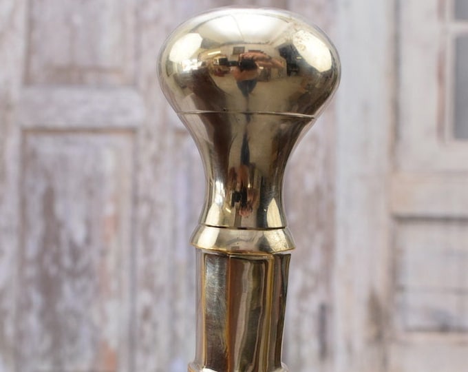 Classic Elegant Walking Stick - Aluminum and Wooden Walking Stick - Gift for Grandfather - Wooden Cane - Wedding Session