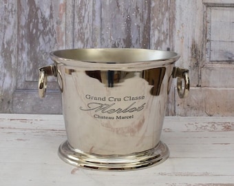 Aluminum Cooler - Ice Bootle Stand - Ice Cooler - Champagne and Wine Stand - Ice Container Aluminium Gift - Home Decor - Housewarming Gift