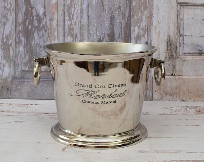 Aluminum Cooler - Ice Bootle Stand - Ice Cooler - Champagne and Wine Stand - Ice Container Aluminium Gift - Home Decor - Housewarming Gift