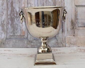 Aluminum Cooler - Ice Bootle Stand - Ice Cooler - Champagne and Wine Stand - Ice Container Aluminium Gift - Home Decor - Housewarming Gift