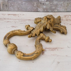 Cast Iron Monster Door Knocker - Devil Door Knocker - Halloween Decor - Gift Halloween - Monster Statue - Home and Door Decor