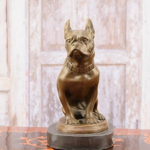 Sitting French Bulldog - Sculpture Bronze - Dog Figure Bronze - Luxury Gift Idea - Home and Garden Decor -