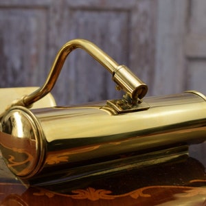 Brass Picture Light Lamp - Vintage Gallery Lamp - Wall Decor - Wall Lamp for Painting and Mirror - Picture Illumination - Home Decor