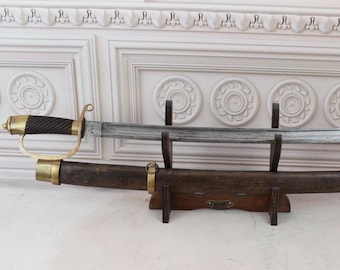 Cossack Shashka - Imperial Russia Saber - Dragon Saber with Scabbard - Tsar Russia Saber  - Elegant Gift Military - Home Decor - Gift Idea