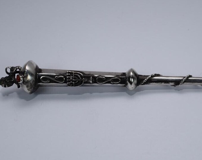 Torah Pointer Silver 84 - Silver Sterling Yad Torah Reading Judaica - Handmade Exclusive Gift - Amazing Judaica Art - Ceremonial Judaica