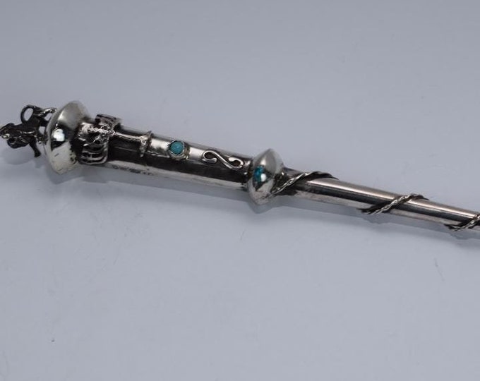 Torah Pointer Silver 84 - Silver Sterling Yad Torah Reading Judaica - Handmade Exclusive Gift - Amazing Judaica Art - Ceremonial Judaica