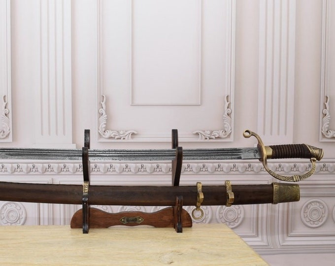 Cossack Shashka - Imperial Russia Saber - Dragon Saber with Scabbard - Nicholas II - Elegant Gift Military - Home Decor - Gift Idea