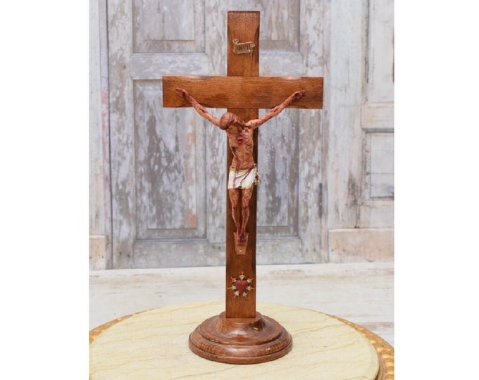 Passion of the Christ - Passion Crucifix Cross Jesus - Wooden Crucifix Christ on Cross - Art Work Cross - Catholic Art - Religious Gift