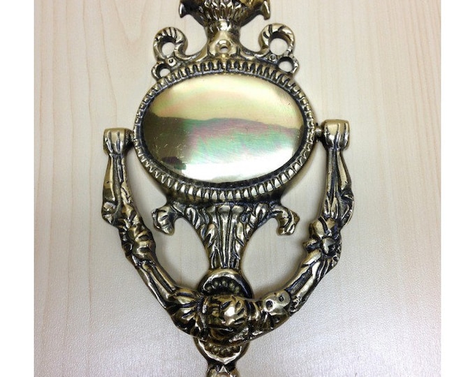 Exclusive Brass Door Knocker - Art Nouveau Style - Door Decor - Brass Element for Door - Home and Garden Decoration - Housewarming Gift