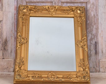 Amazing Mirror - Goldene Crystal Mirror - Mirror Ornaments Design - Art Deco Style - Elegant Gift Idea - Home Garden Decor - Art Work