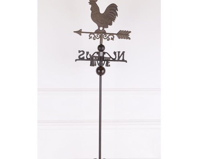 Cast Iron Stand Weather Vane - Beautiful Weathercock - Horse - Garden Sculpture - Figurine Horse - Amazing Gift for Garden